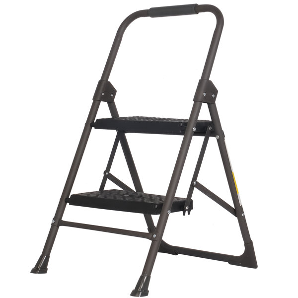 WFX Utility™ 2 Step Steel Lightweight Folding Small Step Ladder Wayfair